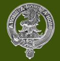 Home Clan Cap Crest Stylish Pewter Clan Home Badge