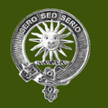Kerr Clan Cap Crest Stylish Pewter Clan Kerr Badge