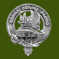 Lockhart Clan Cap Crest Stylish Pewter Clan Lockhart Badge