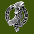 MacAulay Clan Cap Crest Stylish Pewter Clan MacAulay Badge
