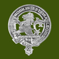 Stuart Clan Cap Crest Stylish Pewter Clan Stuart Badge