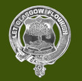 City Of Glasgow Cap Crest Stylish Pewter City Of Glasgow Badge