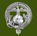 US Marine Corps Cap Crest Stylish Pewter US Marine Corps Badge