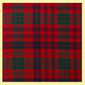 Ross Red Modern Lightweight Tartan Wool Fabric Mens Cummerbund