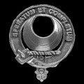 Arnott Clan Cap Crest Sterling Silver Clan Arnott Badge