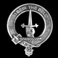 Bell Clan Cap Crest Sterling Silver Clan Bell Badge
