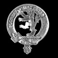 Brown Clan Cap Crest Sterling Silver Clan Brown Badge
