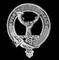 Burns Clan Cap Crest Sterling Silver Clan Burns Badge
