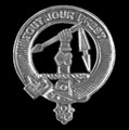 Carmichael Clan Cap Crest Sterling Silver Clan Carmichael Badge