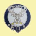 Gordon Clan Blue White Enamel Round Badge Lapel Pin Set x 3