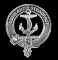 Clark Clan Cap Crest Sterling Silver Clan Clark Badge