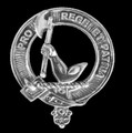 Cooper Clan Cap Crest Sterling Silver Clan Cooper Badge