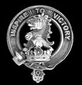 Cuthbert Clan Cap Crest Sterling Silver Clan Cuthbert Badge