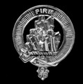 Dalrymple Clan Cap Crest Sterling Silver Clan Dalrymple Badge