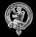 Farquharson Clan Cap Crest Sterling Silver Clan Farquharson Badge