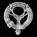 Gordon Clan Cap Crest Sterling Silver Clan Gordon Badge
