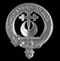Hannay Clan Cap Crest Sterling Silver Clan Hannay Badge