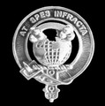 Hope Clan Cap Crest Sterling Silver Clan Hope Badge