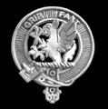 Leslie Clan Cap Crest Sterling Silver Clan Leslie Badge