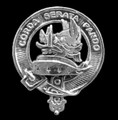Lockhart Clan Cap Crest Sterling Silver Clan Lockhart Badge
