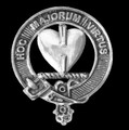 Logan Clan Cap Crest Sterling Silver Clan Logan Badge