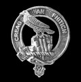MacDonald Glengarry Clan Cap Crest Sterling Silver Clan MacDonald Glengarry Badge