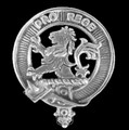MacFie Clan Cap Crest Sterling Silver Clan MacFie Badge