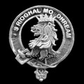 MacGregor Clan Cap Crest Sterling Silver Clan MacGregor Badge