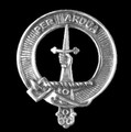 MacIntyre Clan Cap Crest Sterling Silver Clan MacIntyre Badge