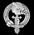 MacLellan Clan Cap Crest Sterling Silver Clan MacLellan Badge