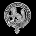 MacPherson Clan Cap Crest Sterling Silver Clan MacPherson Badge