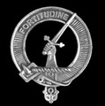 MacRae Clan Cap Crest Sterling Silver Clan MacRae Badge