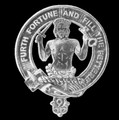 Murray Savage Clan Cap Crest Sterling Silver Clan Murray Savage Badge