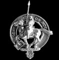 Thompson Clan Cap Crest Sterling Silver Clan Thompson Badge