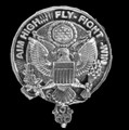 US Air Force Cap Crest Sterling Silver US Air Force Badge