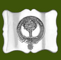 Anderson Clan Badge Scalloped Mens Stylish Pewter Kilt Belt Buckle