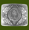 Anderson Clan Badge Interlace Mens Stylish Pewter Kilt Belt Buckle