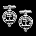 Anderson Clan Badge Sterling Silver Anderson Clan Crest Cufflinks