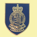 Royal Army Ordnance Corps British Military Shield Enamel Badge Lapel Pin Set x 3