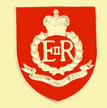 Royal Military Police British Military Shield Enamel Badge Lapel Pin Set x 3