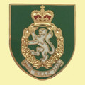 Womens Royal Army Corps British Military Shield Enamel Badge Lapel Pin Set x 3