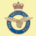 Royal Air Force British Military Enamel Badge Lapel Pin Set x 3