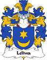 Leliwa Polish Coat of Arms Large Print Leliwa Polish Family Crest