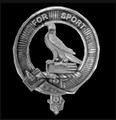 Clelland Clan Cap Crest Sterling Silver Clan Clelland Badge