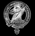 Fullerton Clan Cap Crest Sterling Silver Clan Fullerton Badge