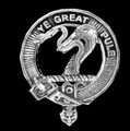 Mercer Clan Cap Crest Sterling Silver Clan Mercer Badge