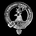 Rollo Clan Cap Crest Sterling Silver Clan Rollo Badge