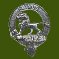 Bruce Clan  Crest Stylish Pewter Clan Bruce Badge