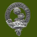Buchan Clan  Crest Stylish Pewter Clan Buchan Badge