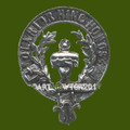 Buchanan Clan  Crest Stylish Pewter Clan Buchanan Badge